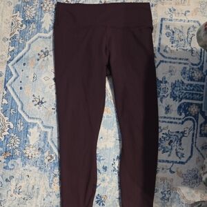 Fabletics Dark Purple High-Waisted Leggings